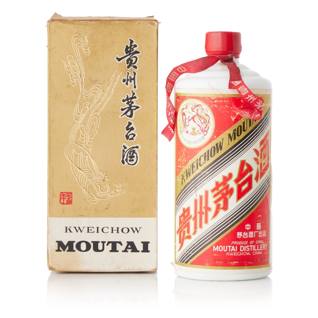 View full screen - View 1 of Lot 8361. "大飛天"貴州茅台酒 Kweichow Flying Fairy Moutai 1980's NV (1 BT54).