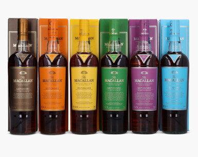 View full screen - View 1 of Lot 2026. The Macallan Edition No. 1 - 6 NV (6 Bottles 75cl).