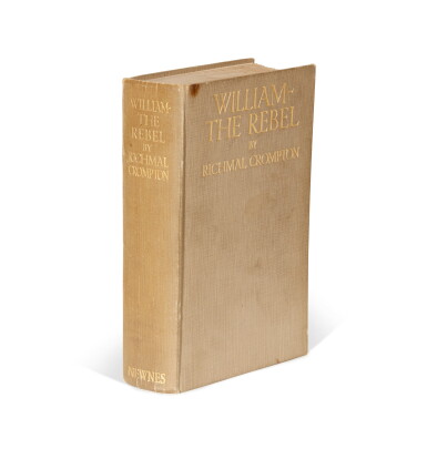 View full screen - View 1 of Lot 21. Richmal Crompton | William - the Rebel, 1933, first edition, presentation copy inscribed.