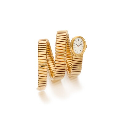 View full screen - View 1 of Lot 118. BULGARI | LADY'S WRISTWATCH (OROLOGIO DA POLSO).