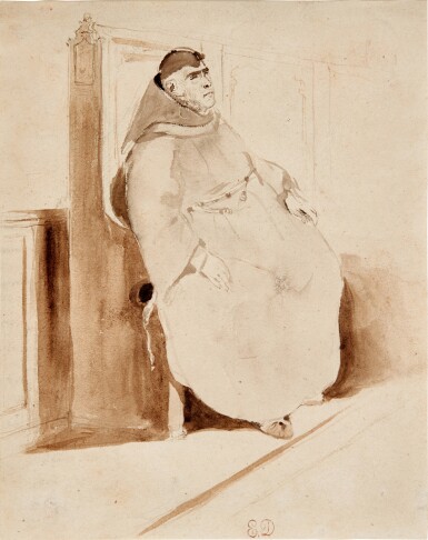 View full screen - View 1 of Lot 166. A seated Carthusian monk in Seville.