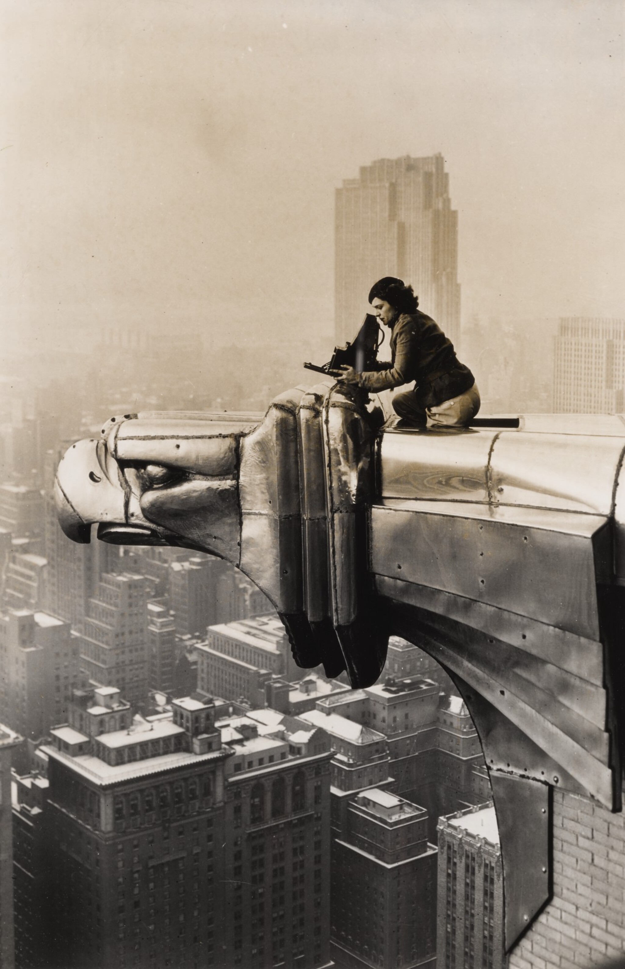 Margaret BourkeWhite atop the Chrysler Building Photographs from the