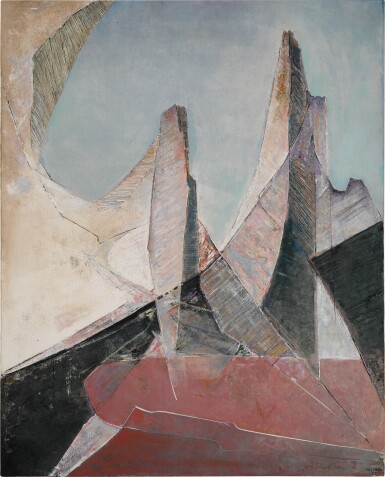 View full screen - View 1 of Lot 440. Montañas.