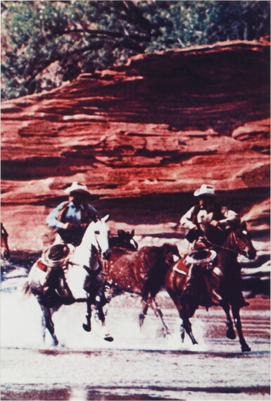View full screen - View 1 of Lot 443. Untitled (Cowboys).