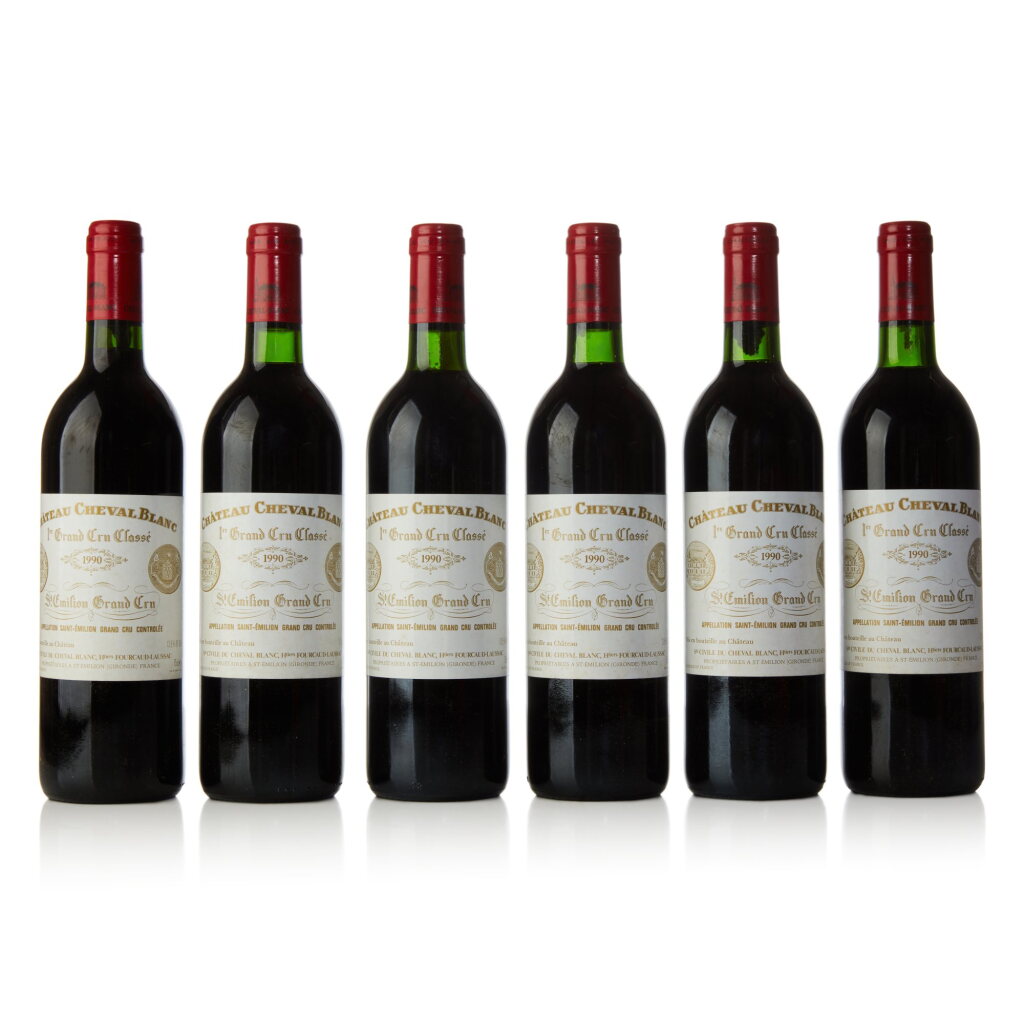 View full screen - View 1 of Lot 1027. Château Cheval Blanc 1990 (12 BT).