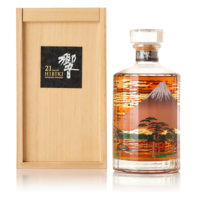 View full screen - View 1 of Lot 6261. 響 Hibiki 21 Year Old Mount Fuji Limited Edition 43.0 abv NV (1 BT70).