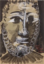 Tête de Jeune Homme Barbu
