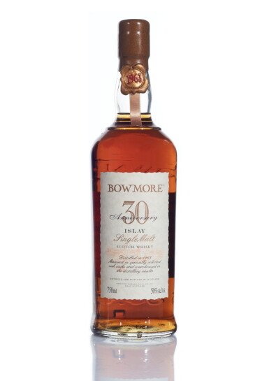 View full screen - View 1 of Lot 85. Bowmore 30th Anniversary 50.0 abv 1963 (1 BT75).