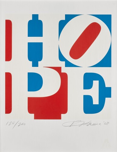 View full screen - View 1 of Lot 103. Hope (Red, White and Blue).