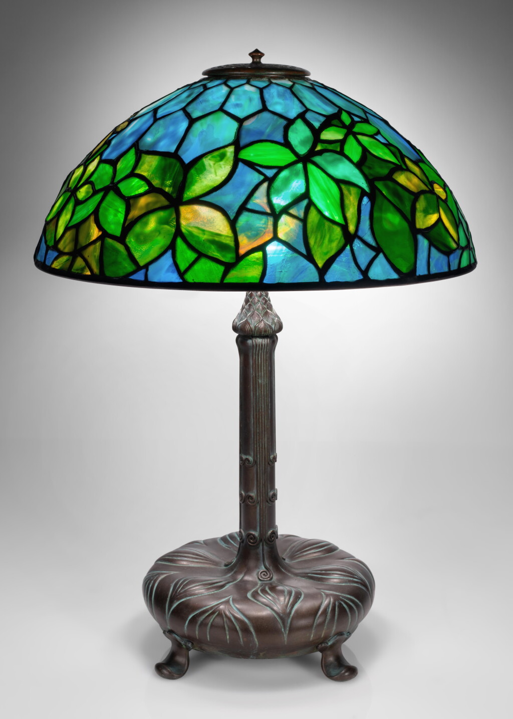 View full screen - View 1 of Lot 243. "Woodbine" Table Lamp.