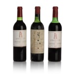 Château Latour Vertical featuring 1960, 1961, 1970, and 1976 (3 HFBT and 3 BT)
