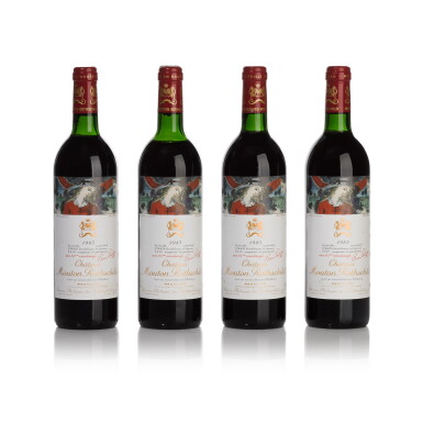 View full screen - View 1 of Lot 53. Château Mouton Rothschild 1985 (12 BT).