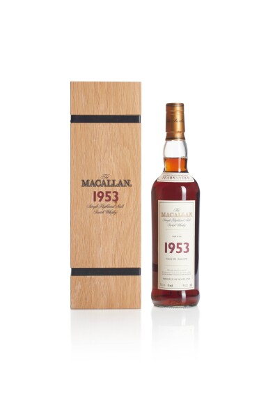 View full screen - View 1 of Lot 14. The Macallan Fine & Rare 49 Year Old 51.0 abv 1953 .
