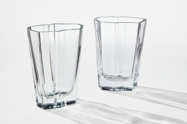 View full screen - View 1 of Lot 50. Pair of "Pinja" Vases .