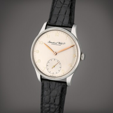 View full screen - View 1 of Lot 346. Reference 5441 Portugieser | A limited edition stainless steel wristwatch, Circa 1993.