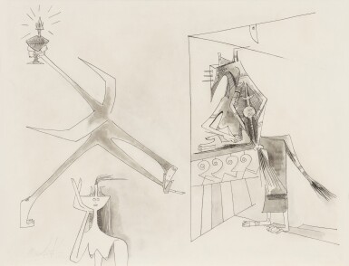 View full screen - View 1 of Lot 710. Sans titre.