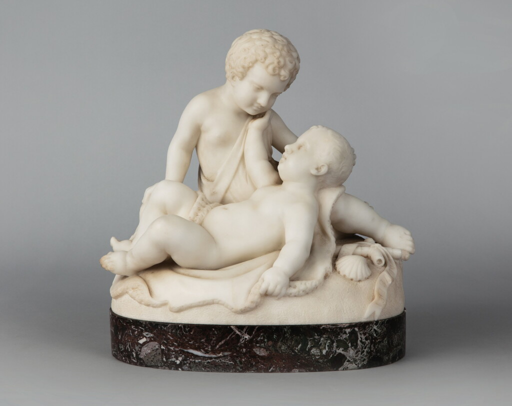 View full screen - View 1 of Lot 204. The Young Christ Child and Saint John the Baptist.