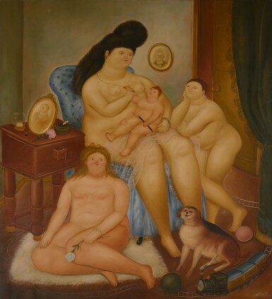 View full screen - View 1 of Lot 488. Familia Protestante.