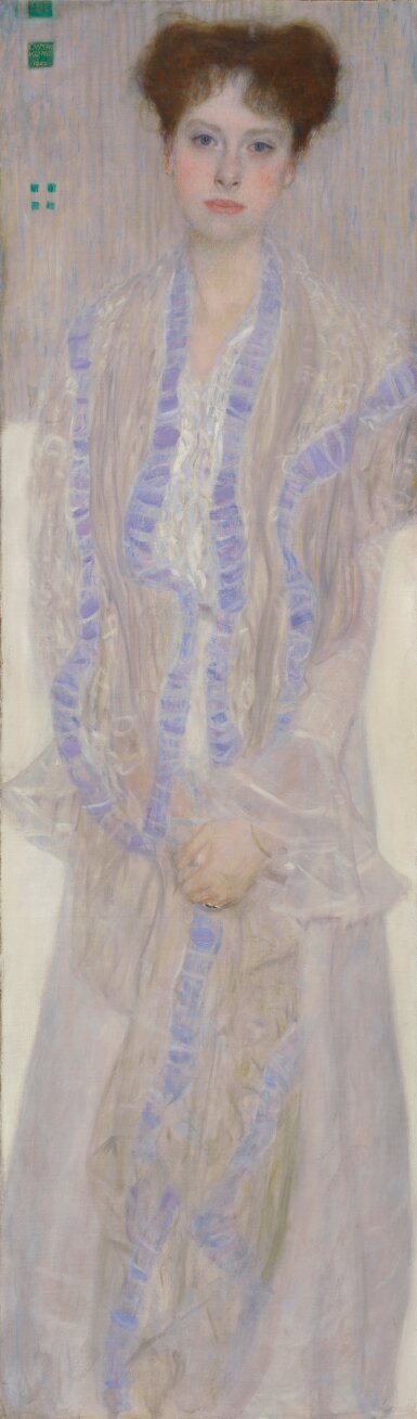 View full screen - View of Bildnis Gertrud Loew (Gertha Felsőványi) (Portrait of Gertrud Loew (Gertha Felsőványi)).