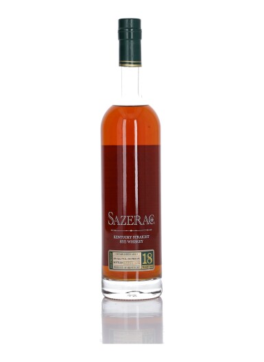 View full screen - View 1 of Lot 285. Sazerac Rye 18 Year Old 2019 Release 90 Proof 2001 (1 Bottle 75cl).
