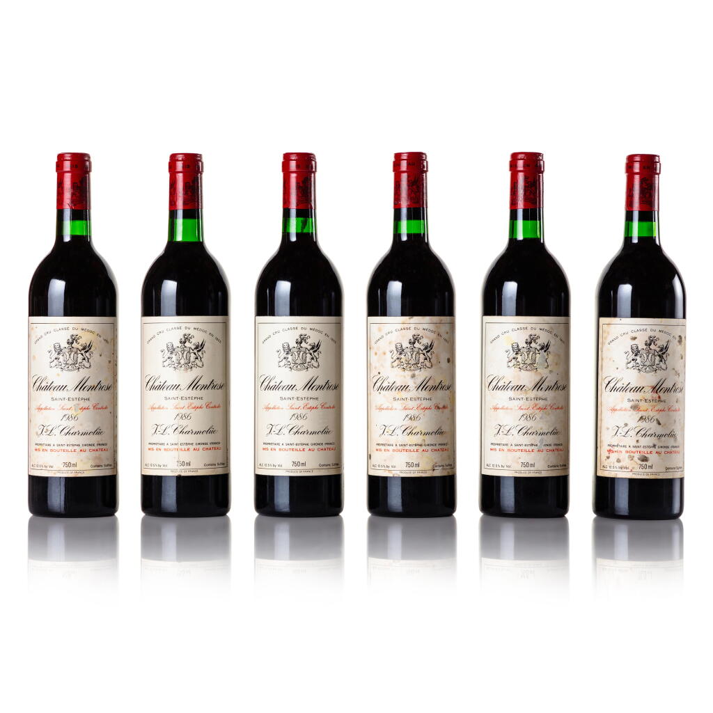View full screen - View 1 of Lot 392. Château Montrose 1986 (12 BT).