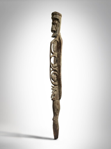 View full screen - View 1 of Lot 46. Inyai-Ewa Figure, Upper Karawari River, East Sepik Province, Papua New Guinea.