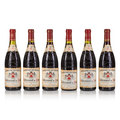 View full screen - View 1 of Lot 613. Châteauneuf du Pape, Domaine du Pégau, Cuvée Réservée 1995 (12 BT).