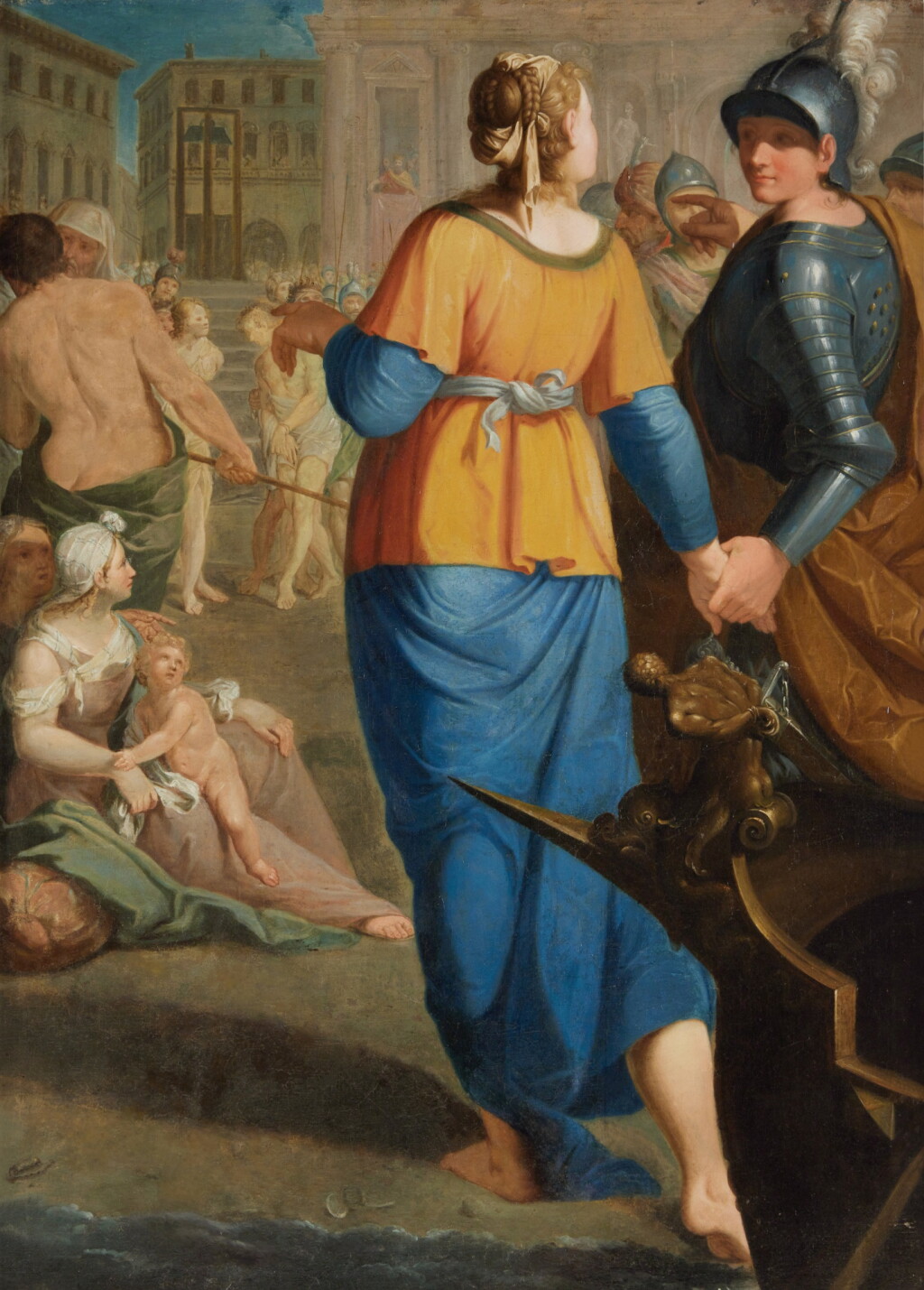 View full screen - View 1 of Lot 15. Mythological Scene.