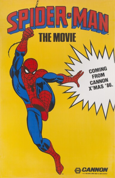 View full screen - View 1 of Lot 40. Spider-Man (1985), special advance poster, US.