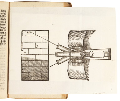 View full screen - View 1 of Lot 17. Artillery, Rivault, Les elemens de l'artillerie, 1608; La Fontaine, Devoirs des officiers de l'artillerie, 1675, 2 vols.
