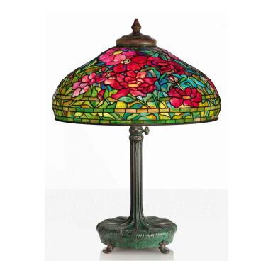 View full screen - View 1 of Lot 8. “Peony” Table Lamp.