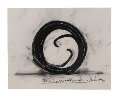 View full screen - View 1 of Lot 283. BERNAR VENET | DEUX LIGNES.