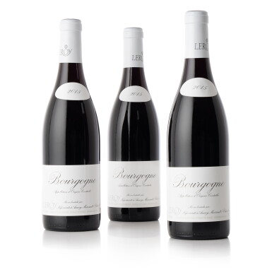 View full screen - View 1 of Lot 8517. Bourgogne Rouge 2015 Maison Leroy (12 BT).