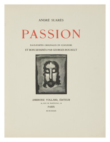 View full screen - View 1 of Lot 1410. Passion (Chapon & Rouault 257-273).