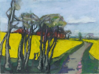 View full screen - View 1 of Lot 74. Raps bei Pinky (Colza near Pinky).