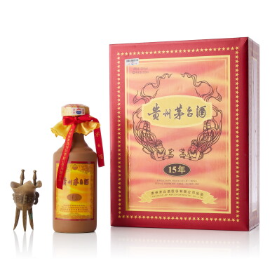 View full screen - View 1 of Lot 8321. 2009年產15年貴州茅台酒 Kweichow Moutai Aged 15 Years 2009 (1 BT50).