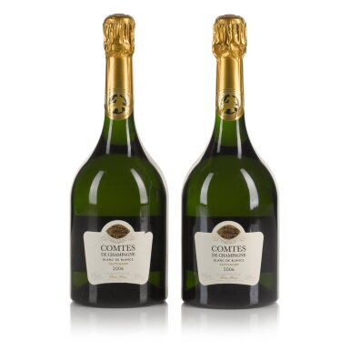 View full screen - View 1 of Lot 171. Taittinger, Comtes de Champagne, Blanc de Blancs 2006 (2 BT).