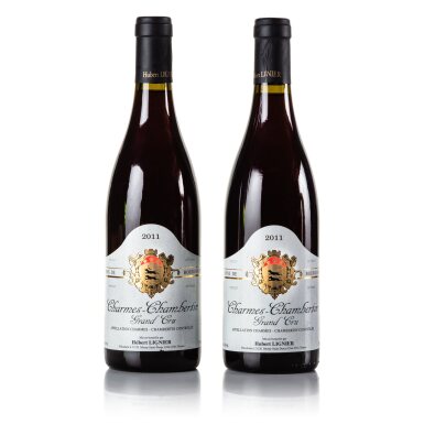 View full screen - View 1 of Lot 313. Charmes Chambertin 2011 Hubert Lignier (2 BT).