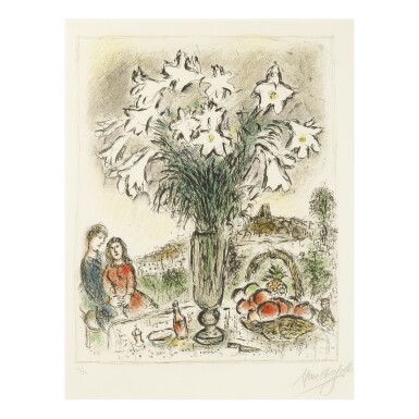 View full screen - View 1 of Lot 119. MARC CHAGALL | THE ARUMS (M. 748).