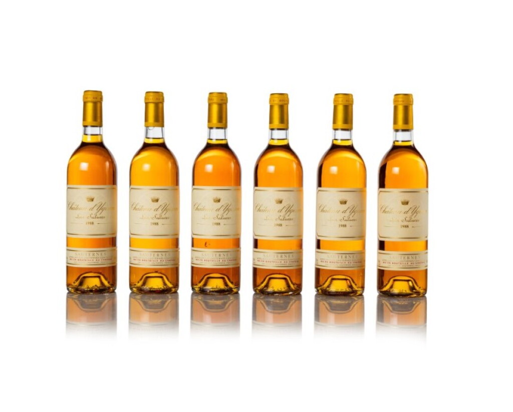View full screen - View 1 of Lot 6305. Château d'Yquem 1988 (12 BT).