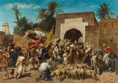 View full screen - View 1 of Lot 231. Return from the Razzia.