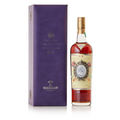 View full screen - View 1 of Lot 9489. The Macallan The Queen's Diamond Jubilee 52.0 abv NV (1 BT70).