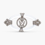 Rock Crystal and Diamond Presentation Brooch