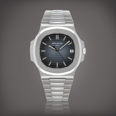 View full screen - View 1 of Lot 409. Nautilus, Reference 5711/1A-010 | A stainless steel wristwatch with date and bracelet | Circa 2019.