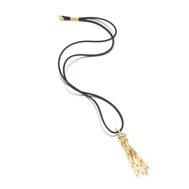 View full screen - View 1 of Lot 879. Peridot, onyx and diamond pendant, 'Panthère'.