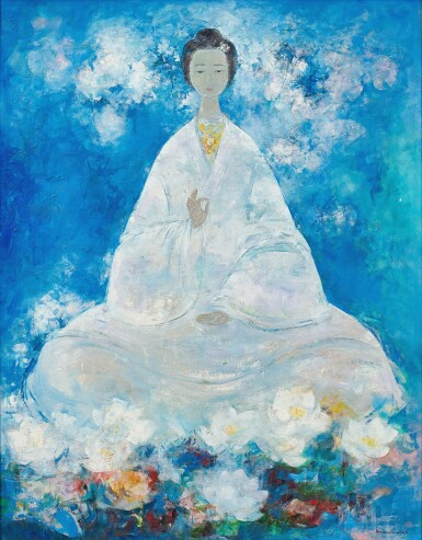 View full screen - View 1 of Lot 1075. Vu Cao Dam 武高談 | Divinité 神逸.