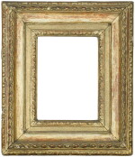 A French Régence or later carved giltwood frame