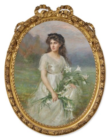 View full screen - View 1 of Lot 705. Portrait de Mme. Alvear.