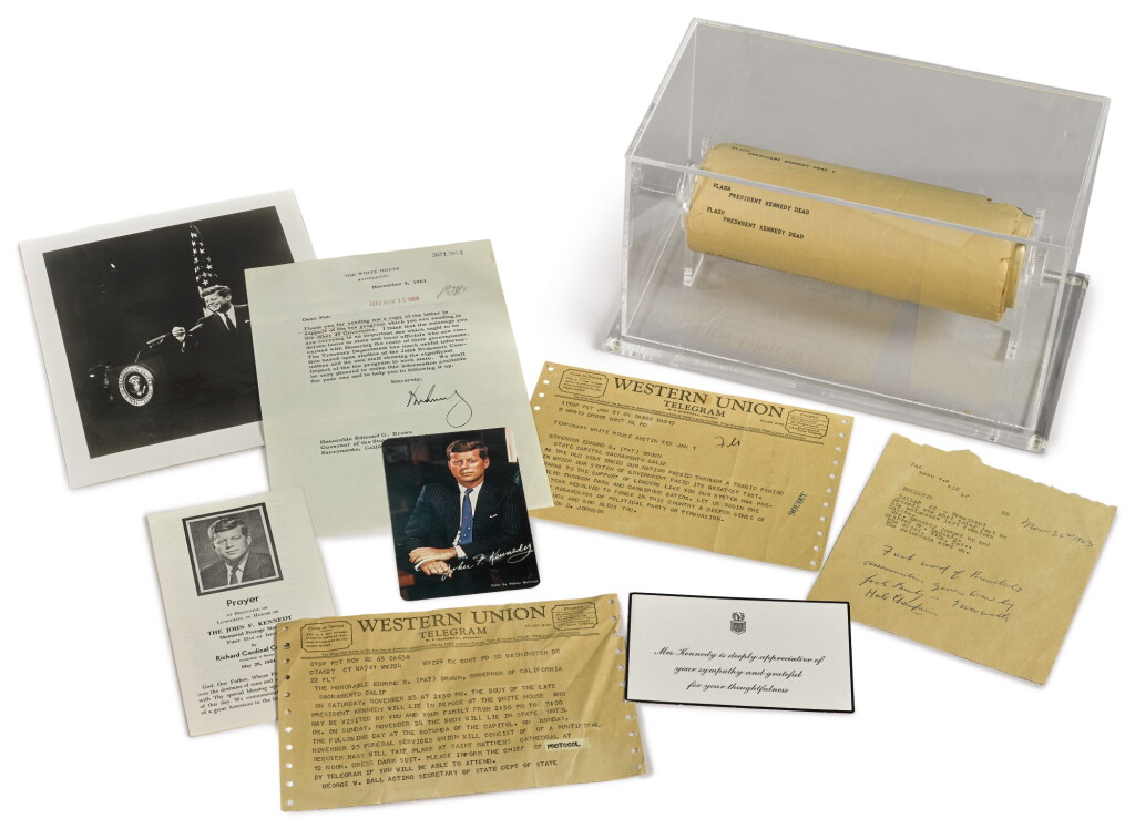 View full screen - View 1 of Lot 2188. Kennedy, John F. An archive of material pertaining to the assassination of President Kennedy.