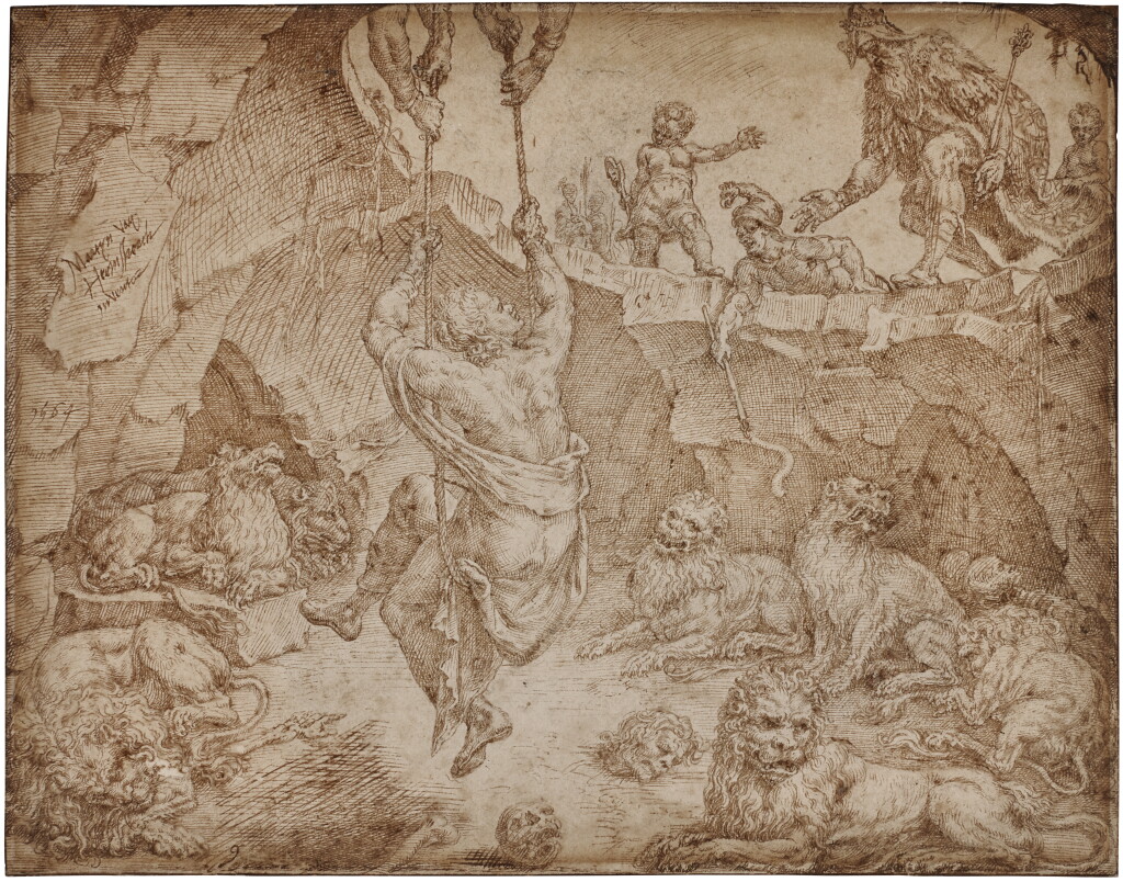 View full screen - View 1 of Lot 11. Daniel Pulled out of the Lions' Den.